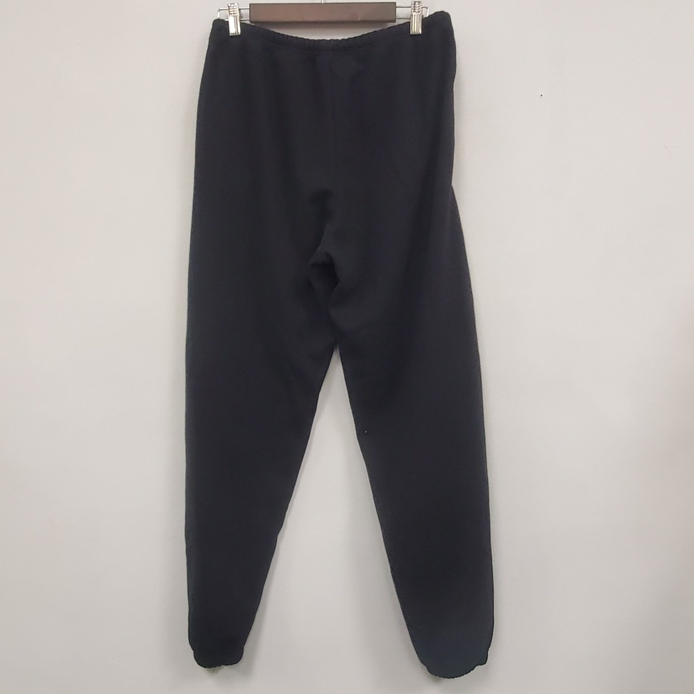 Skims Womens Pull On Fleece Lined Joggers Size M Black Tapered Athleisure Pocket - Picture 2 of 13